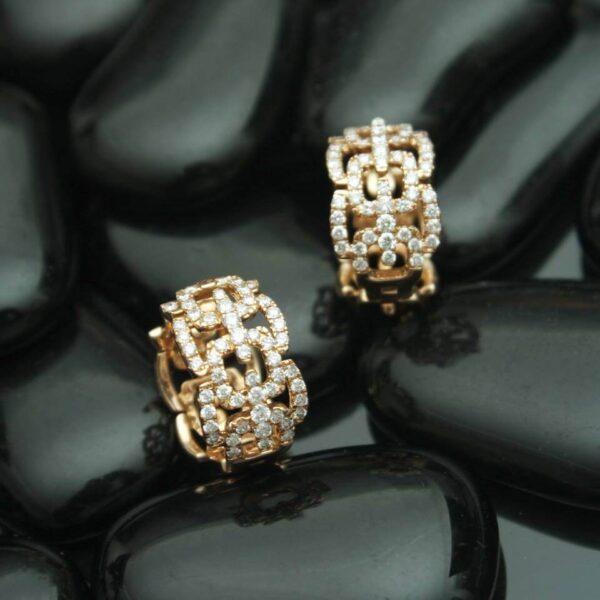 Manubhai Real Diamond Earrings