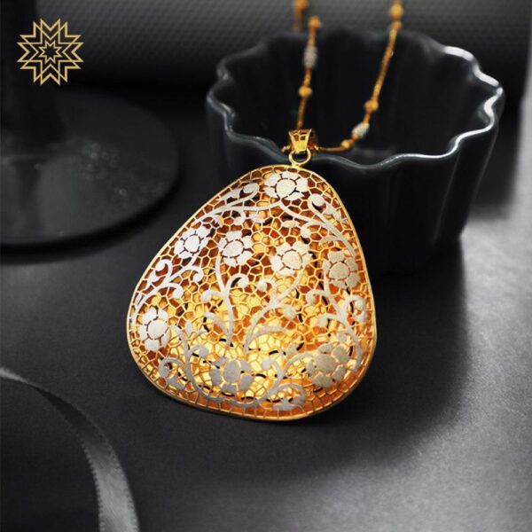 Manubhai Gold PENDANT SET