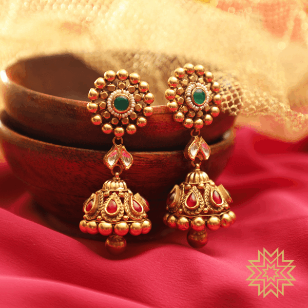 Manubhai Antique Earrings