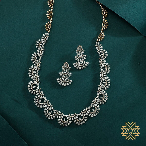 Manubhai Real Diamond Set