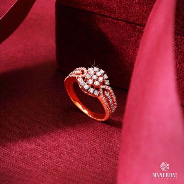 Real diamond ring