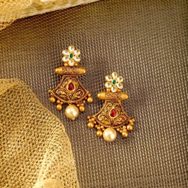 Manubhai Antique Earrings