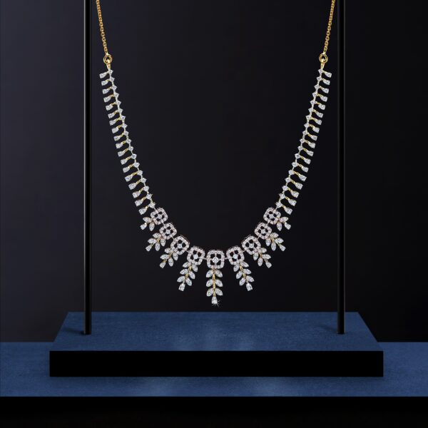 Diamond necklace set