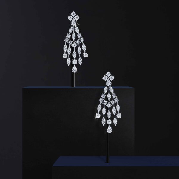 Real diamond earrings