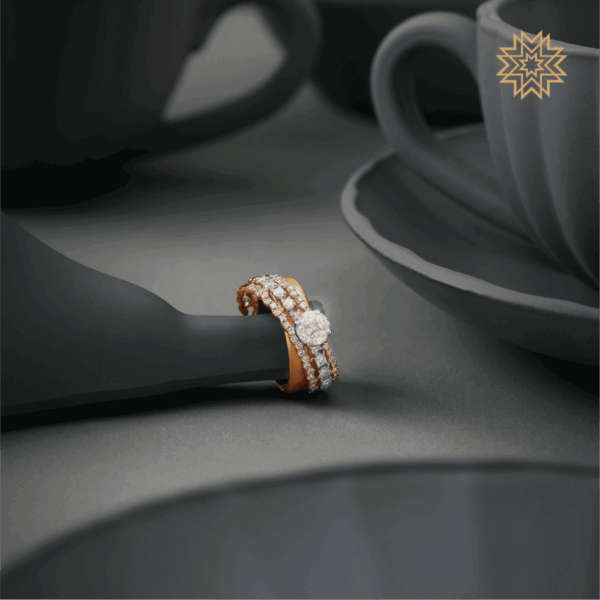 Manubhai Real Diamond Ring