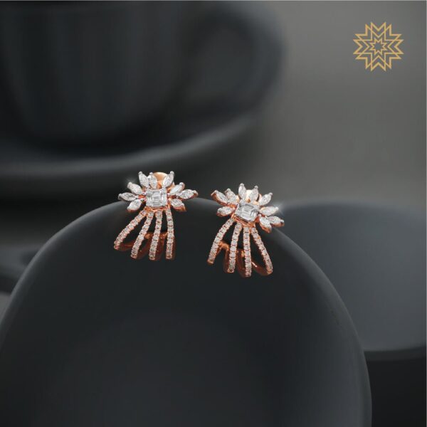 Manubhai Real Diamond Earrings