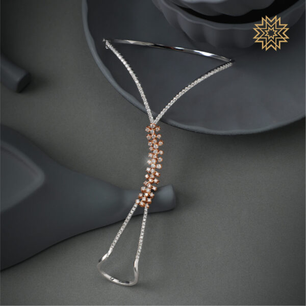 Manubhai Real Diamond Bangle