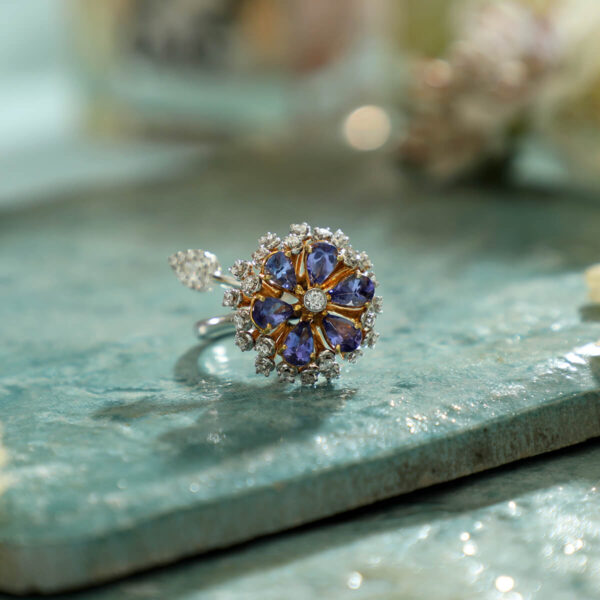 Manubhai Real Diamond Ring