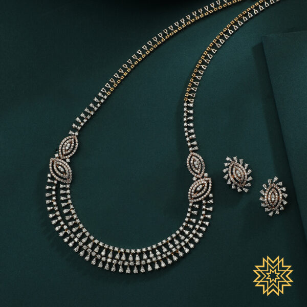 Manubhai Real Diamond Set