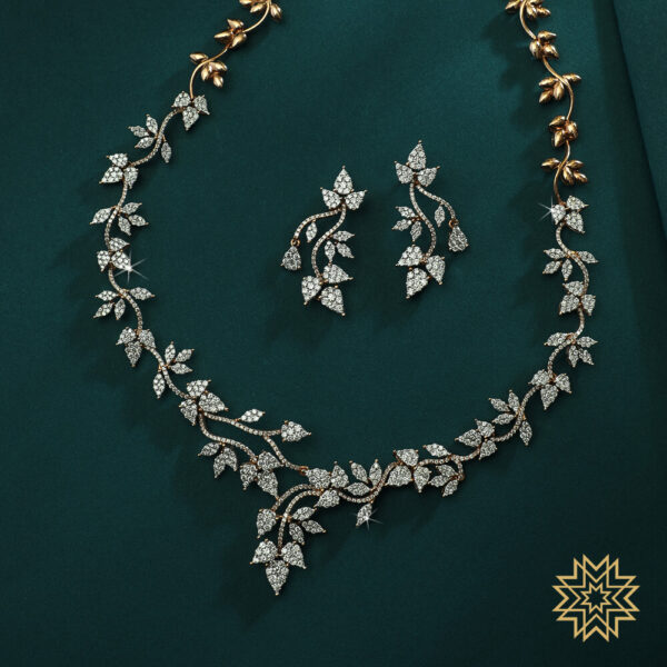 Manubhai Real Diamond Set