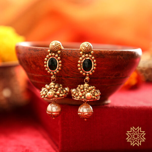 Manubhai Antique Earrings