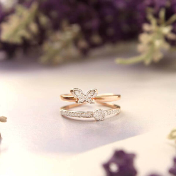Manubhai Real Diamond Ring