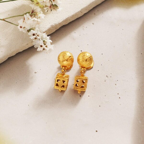 Manubhai Gold Earrings