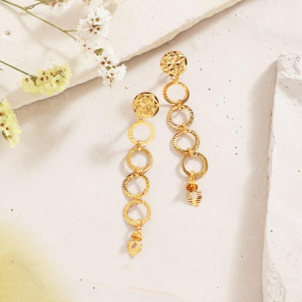 Manubhai Gold Earrings