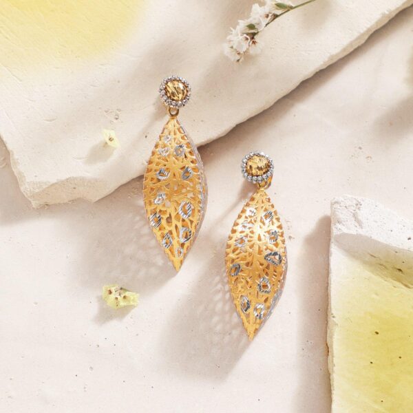 Manubhai Gold Earrings