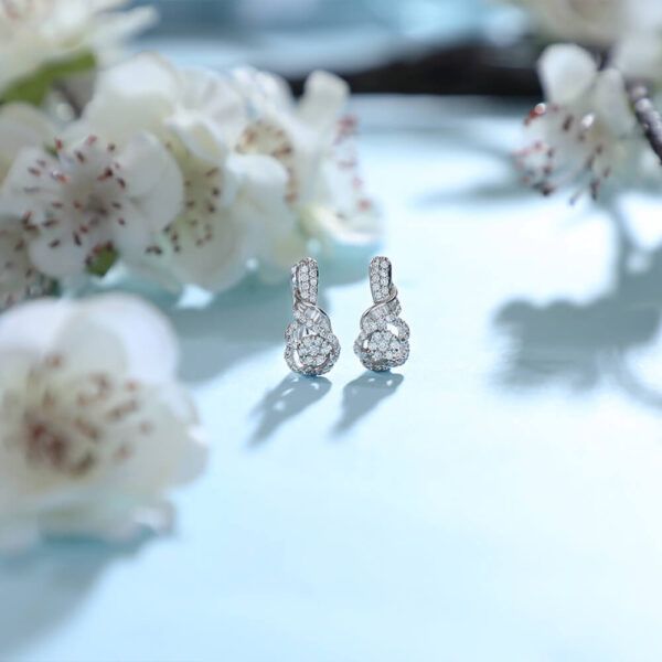 Manubhai Real Diamond Earrings