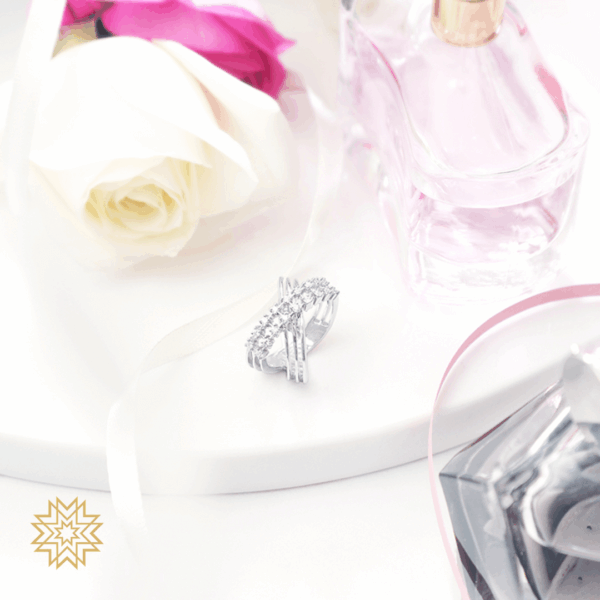 Manubhai Real Diamond Ring