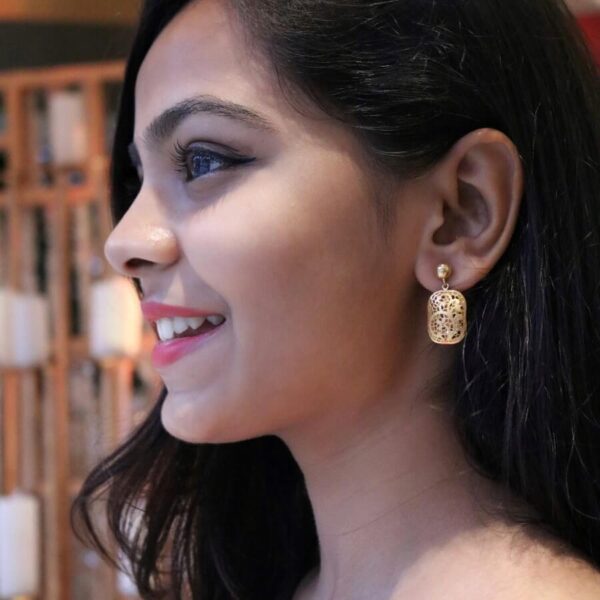 Manubhai Gold Earrings