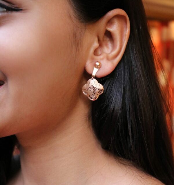 Manubhai Gold Earrings
