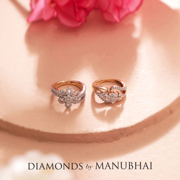 Manubhai Real Diamond Ring