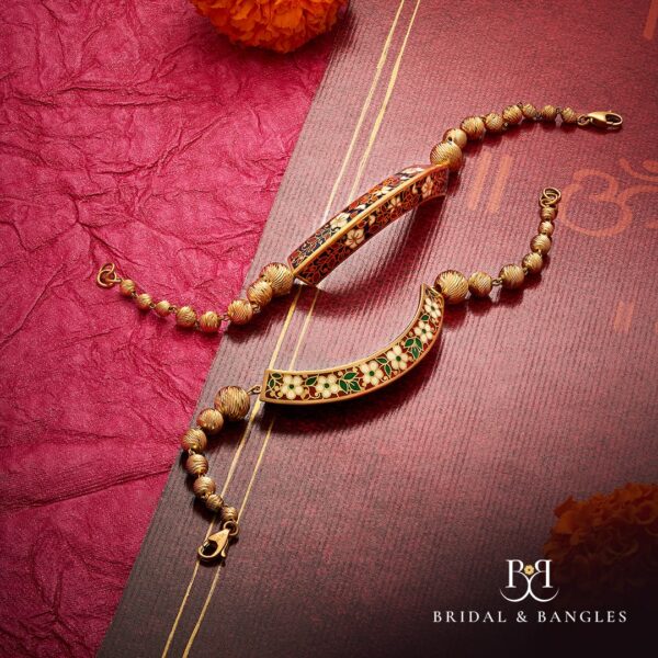 Light weight gold bangle
