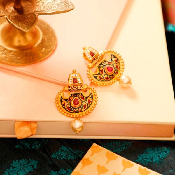Manubhai Antique Earrings