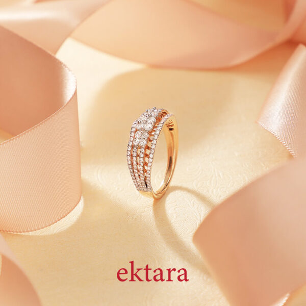 Manubhai Real Diamond Ring