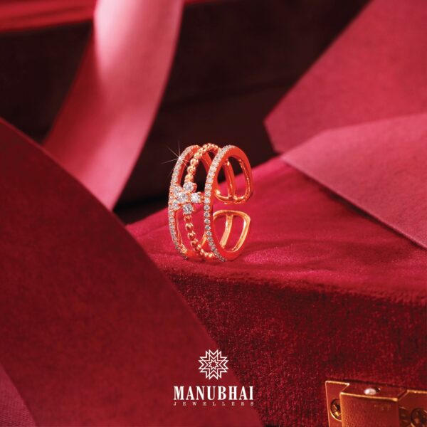 Real diamond ring