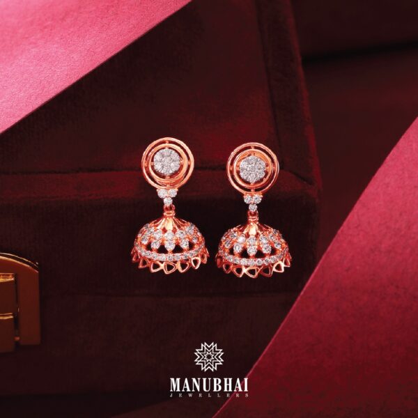 Real diamond earrings