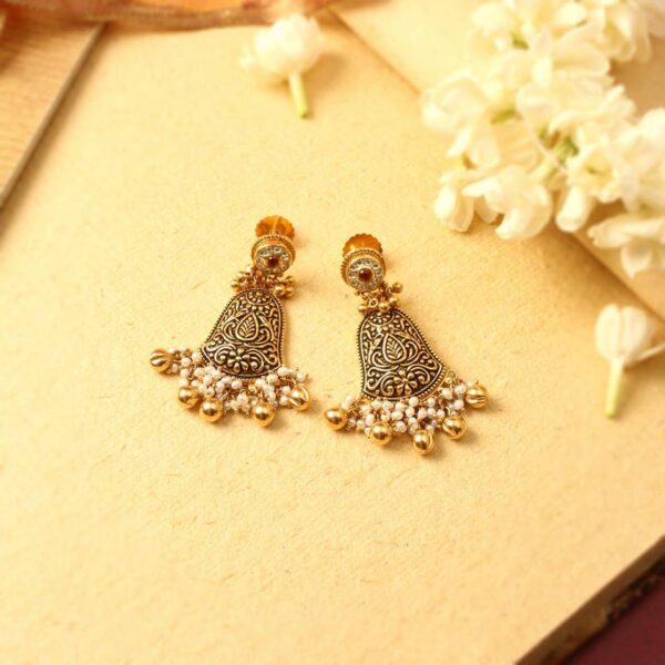 Manubhai Antique Earrings