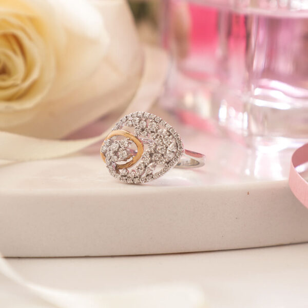 Manubhai Real Diamond Ring