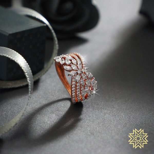 Manubhai Real Diamond Ring