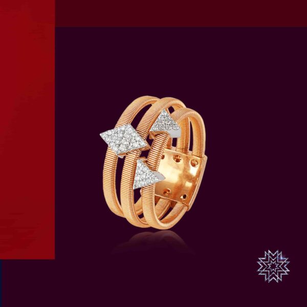 Manubhai Real Diamond Ring