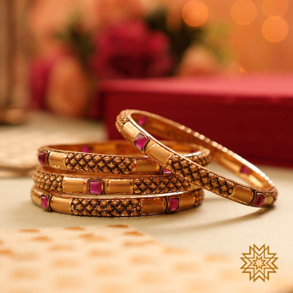 Gold bangle