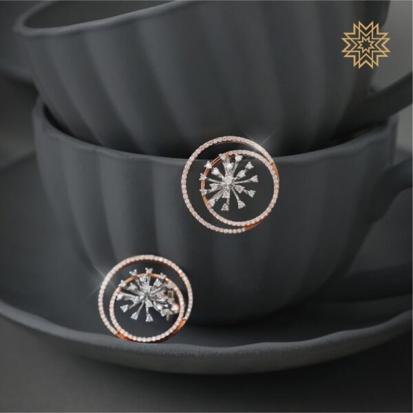 Manubhai Real Diamond Earrings