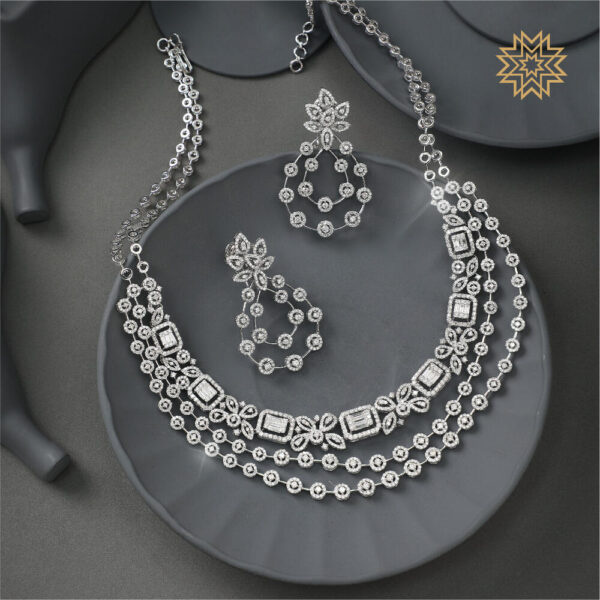Manubhai Real Diamond Set
