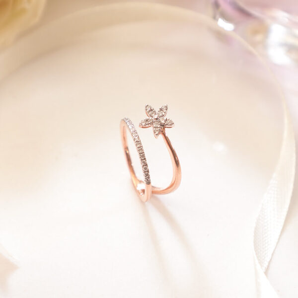 Manubhai Real Diamond Ring