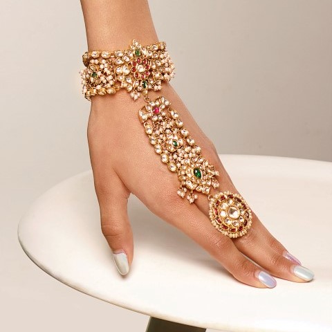 Manubhai Gold Bracelet