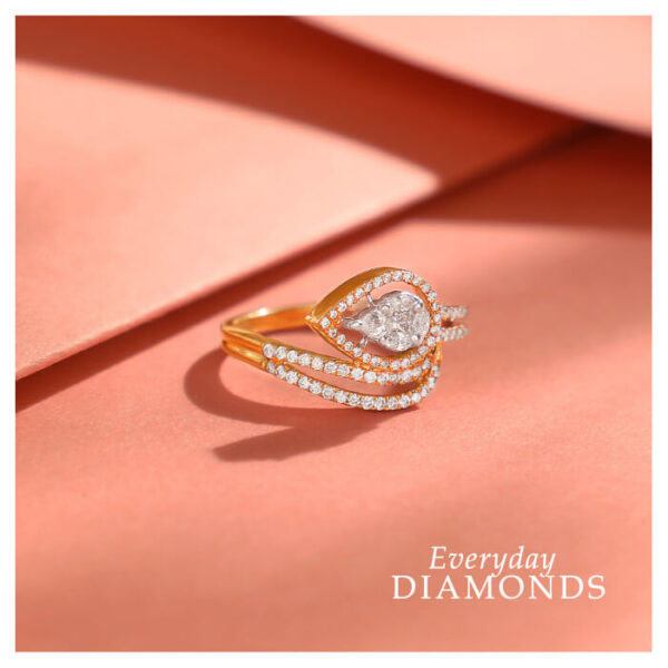 Manubhai Real Diamond Ring