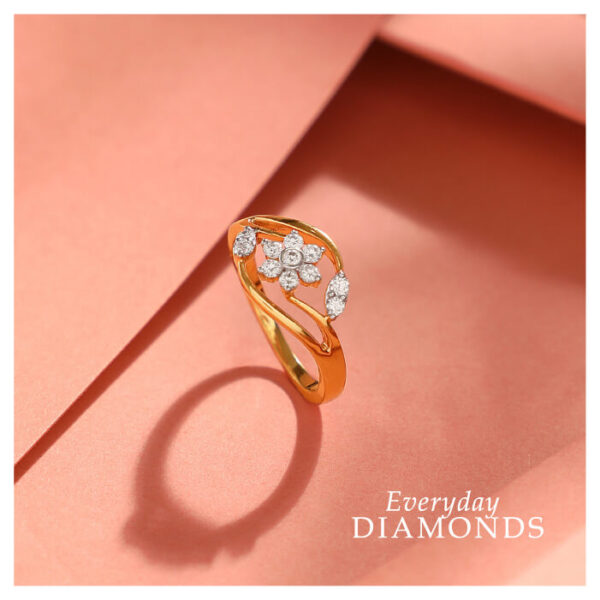 Manubhai Real Diamond Ring