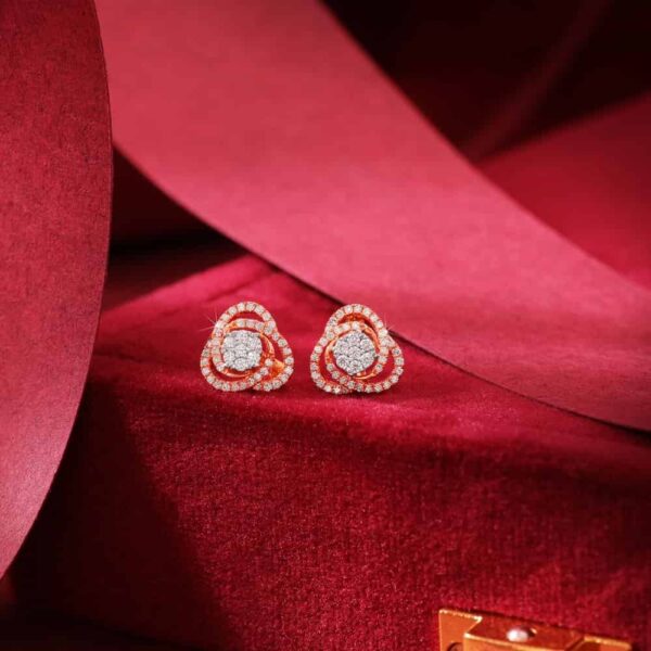 Manubhai Real Diamond Earrings