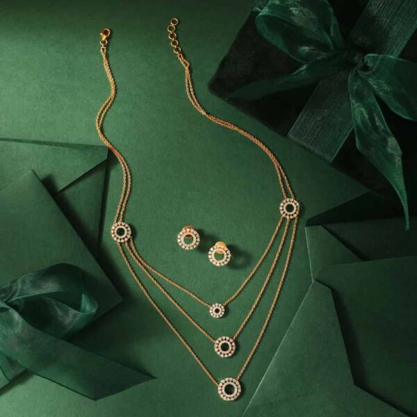 Manubhai Real Diamond Set