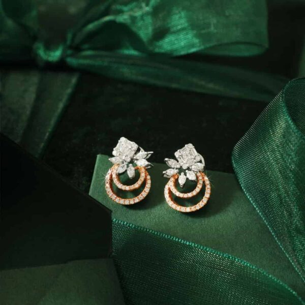 Manubhai Real Diamond Earrings