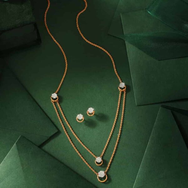 Manubhai Real Diamond Set