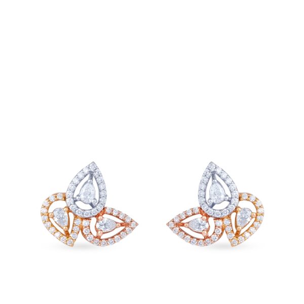 Real diamond earrings