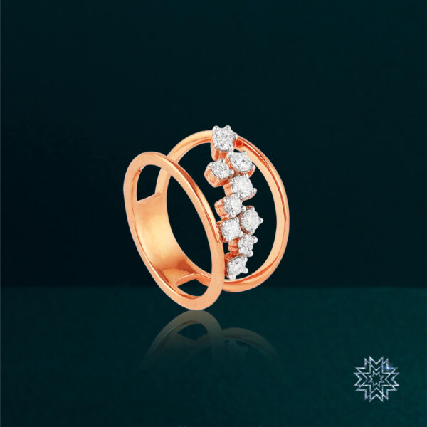 Manubhai Real Diamond Ring