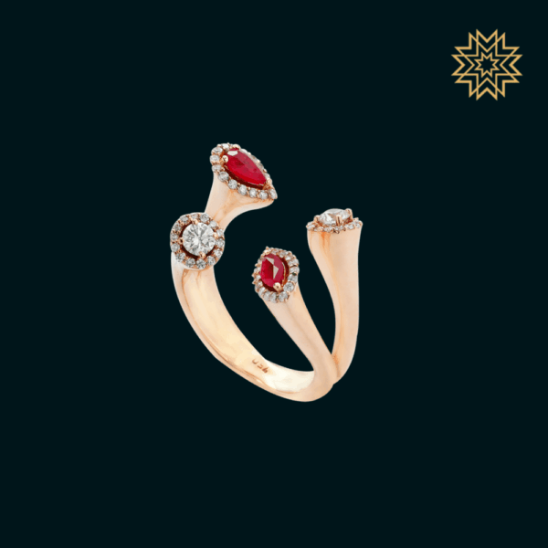 Manubhai Real Diamond Ring