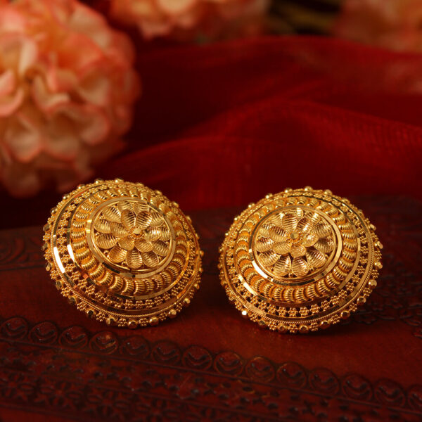 Manubhai Gold Earrings