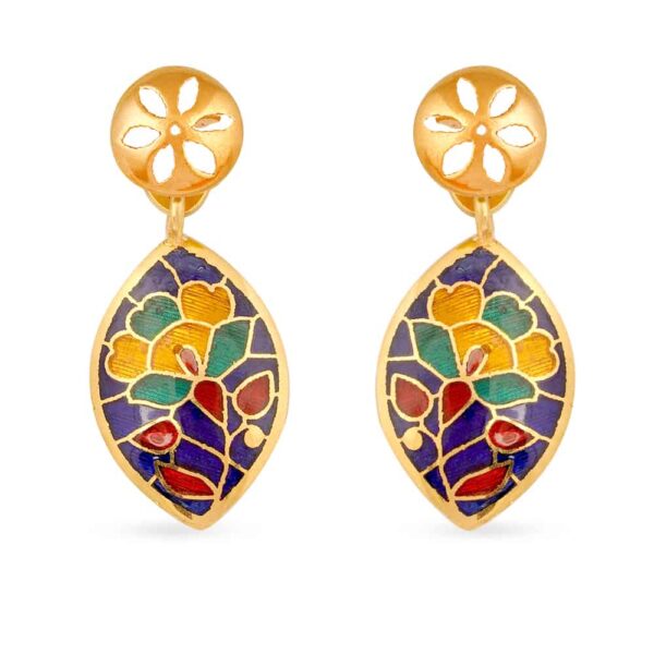 Manubhai Gold Earrings