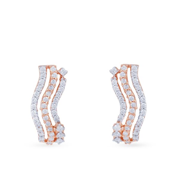 Manubhai Real Diamond Earrings